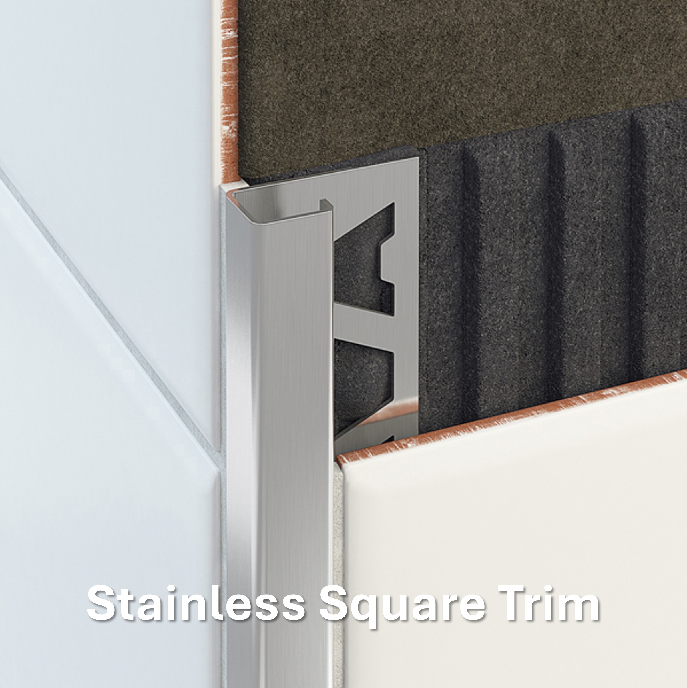 Brushed SS Square Brushed SS Square