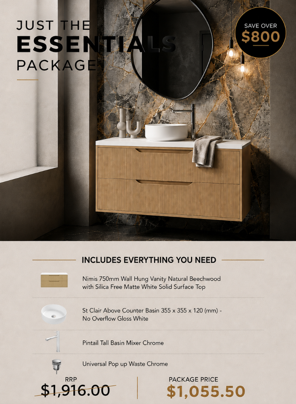 Just the Essentials Package