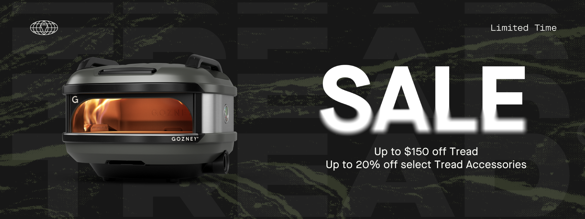 Learn More uy the world's most portable pizza oven. Save up to $150 on Gozney Tread and up to 20% on select Gozney Tread accessories at Chef's Hat.