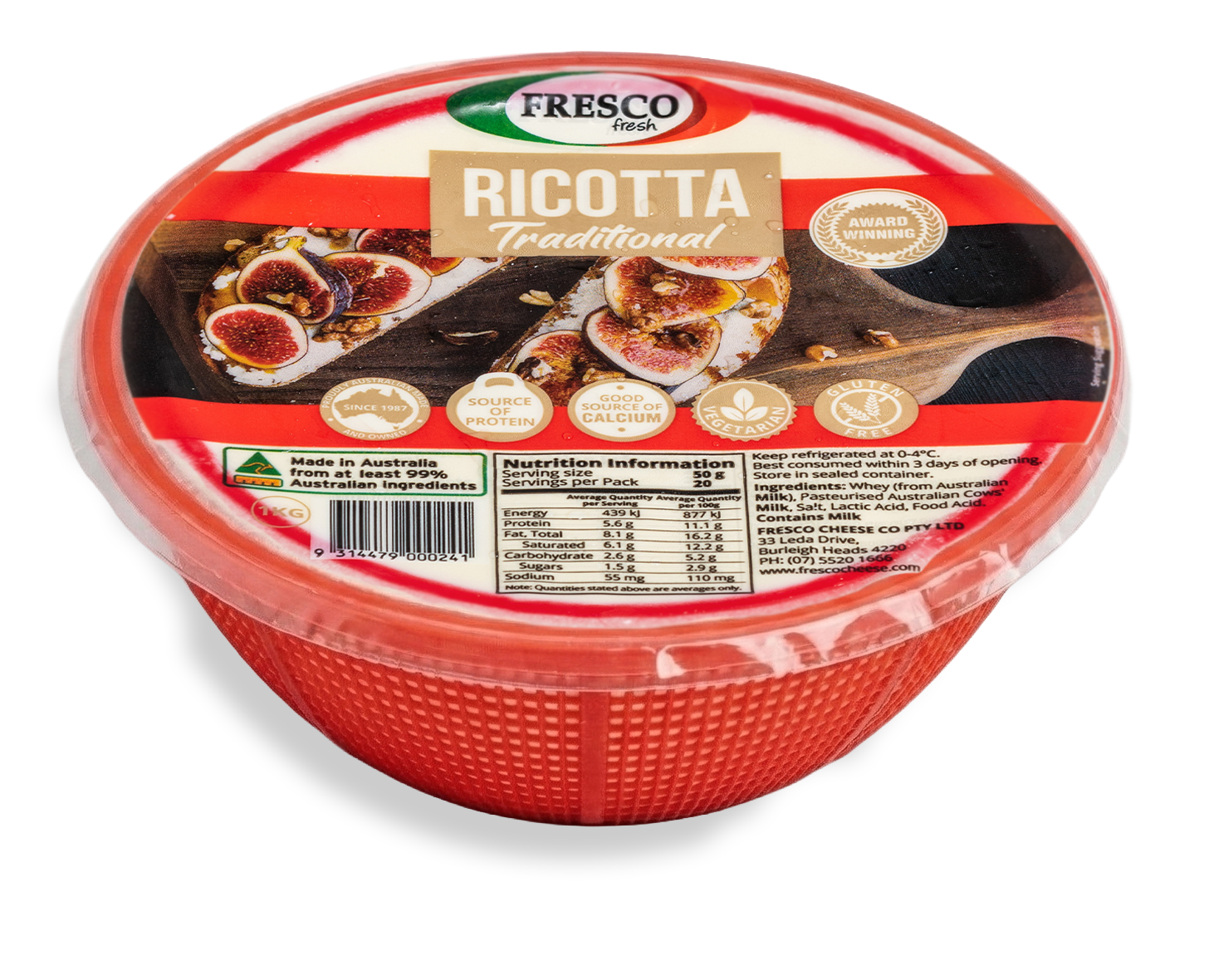 1.5 container of Ricotta | Featured image for Ricotta on Toast 3 Ways.
