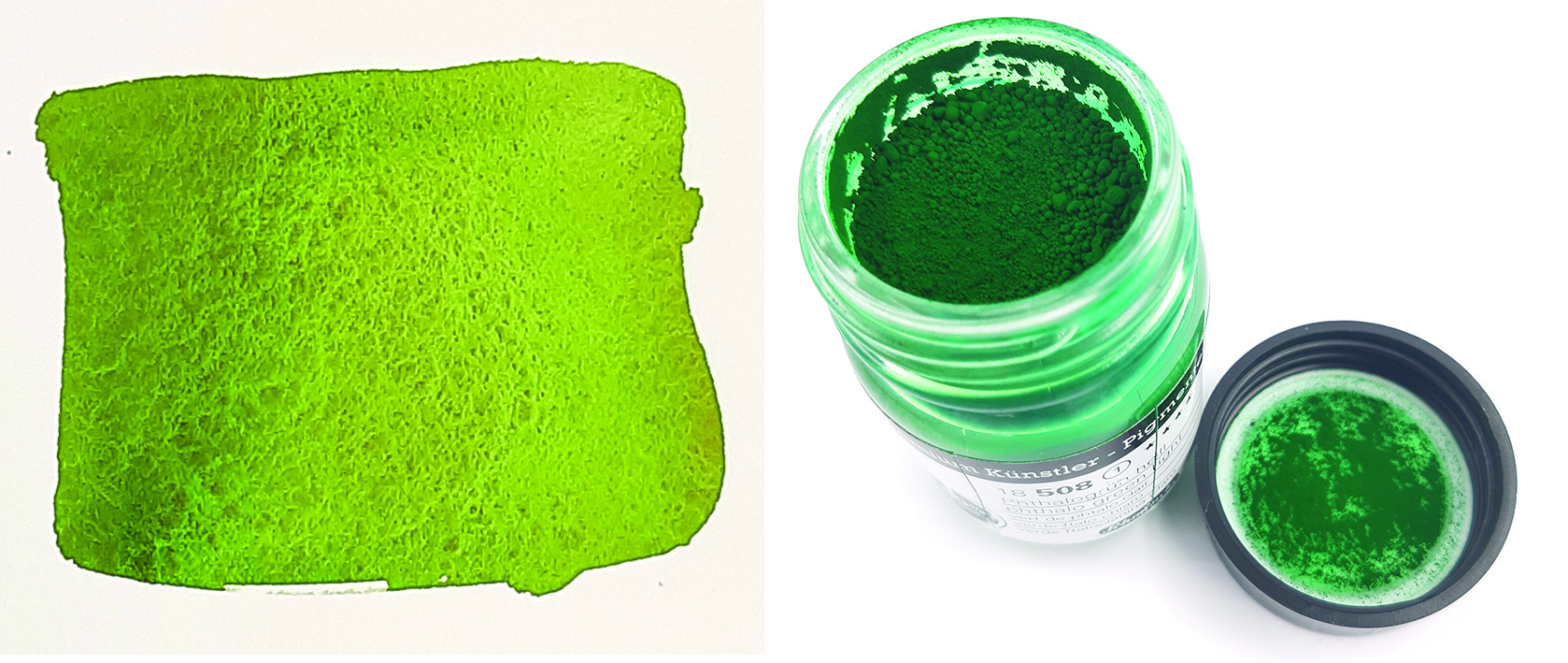 Green with Envy: Fluorescent Paint