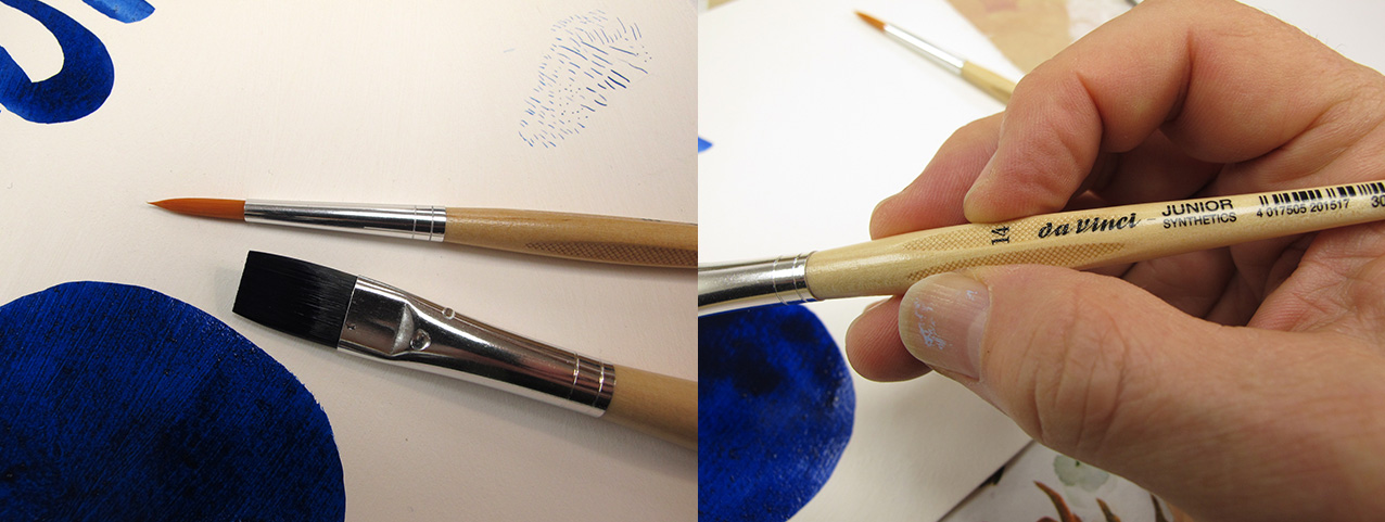 Da Vinci Nova Synthetic Brushes