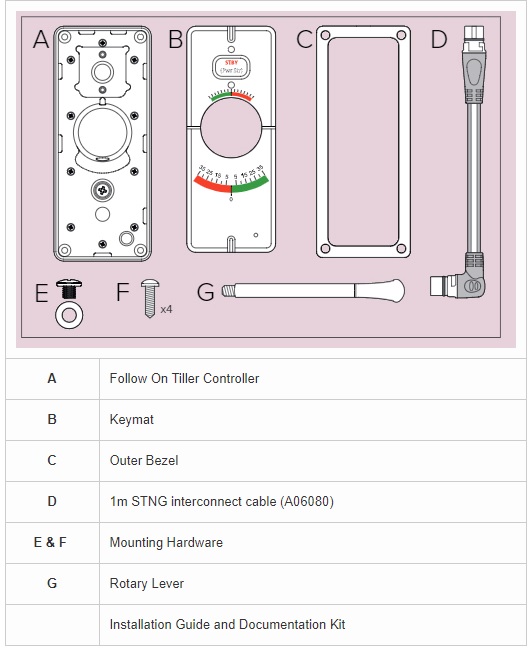 Raymarine Autopilot Follow On Tiller