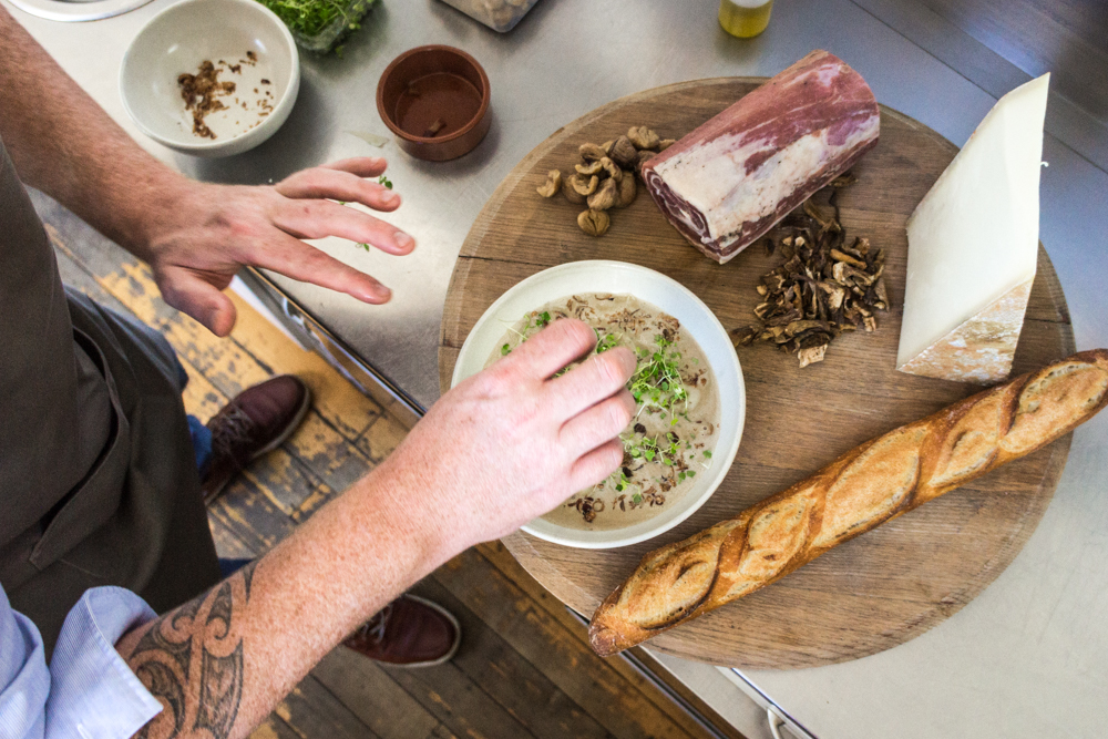 Chestnut & Porcini Mushroom Velouté