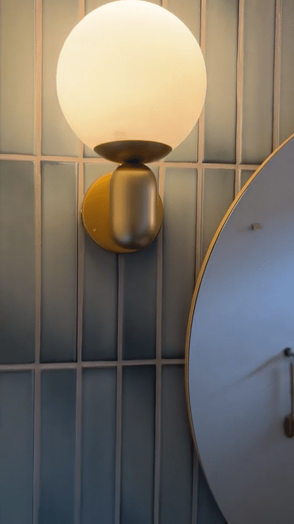 Bondi 1200mm Natural Oak Wall Hung Curve Vanity - Image 2