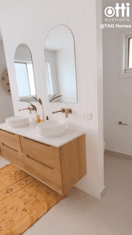 Byron 1500mm Natural Oak Wall Hung Vanity - Image 2