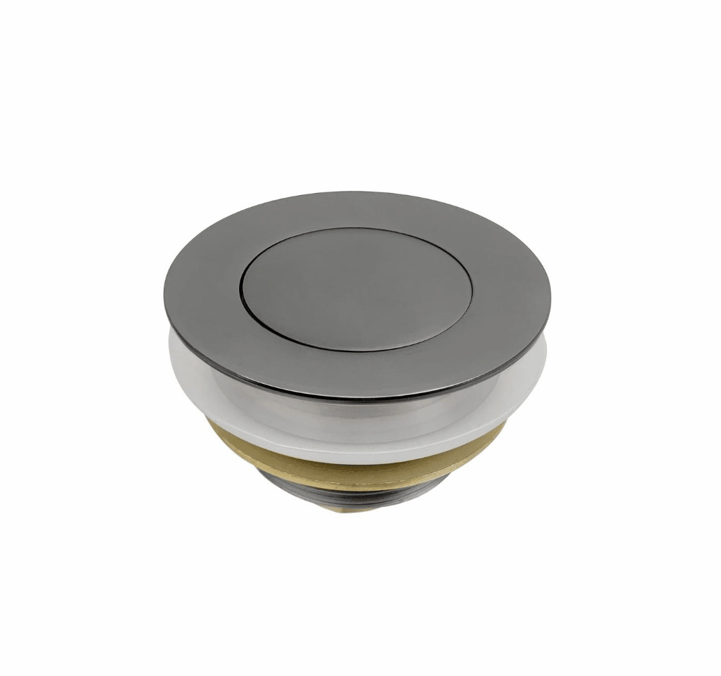 Bathtub 40mm Gun Metal Pop Up Waste Bathtub 40mm Gun Metal Pop Up Waste