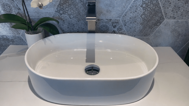 Quay Oval 500x330x120 Gloss White Basin Quay Oval 500x330x120 Gloss White Basin
