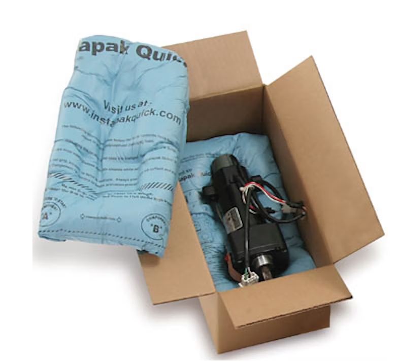 Instapak Quick RT foam on demand article