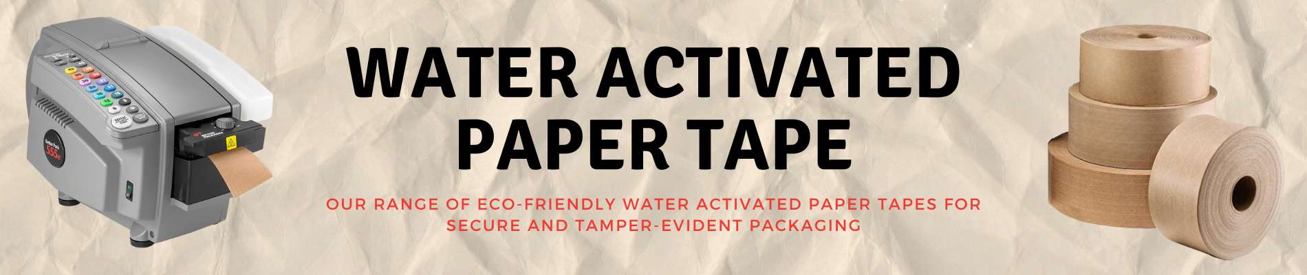 Water Activated Tape Supplies Water Activated Tape