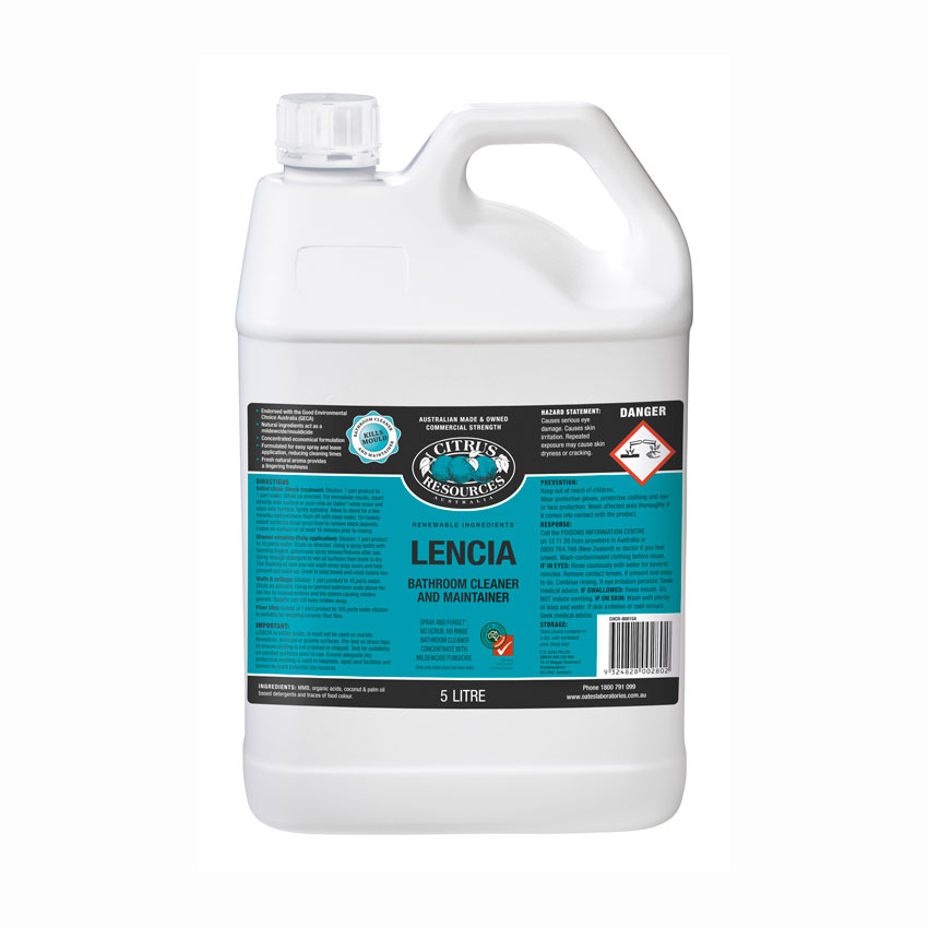 5L Lencia Bathroom Cleaner