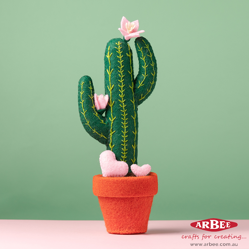 Felt cactus